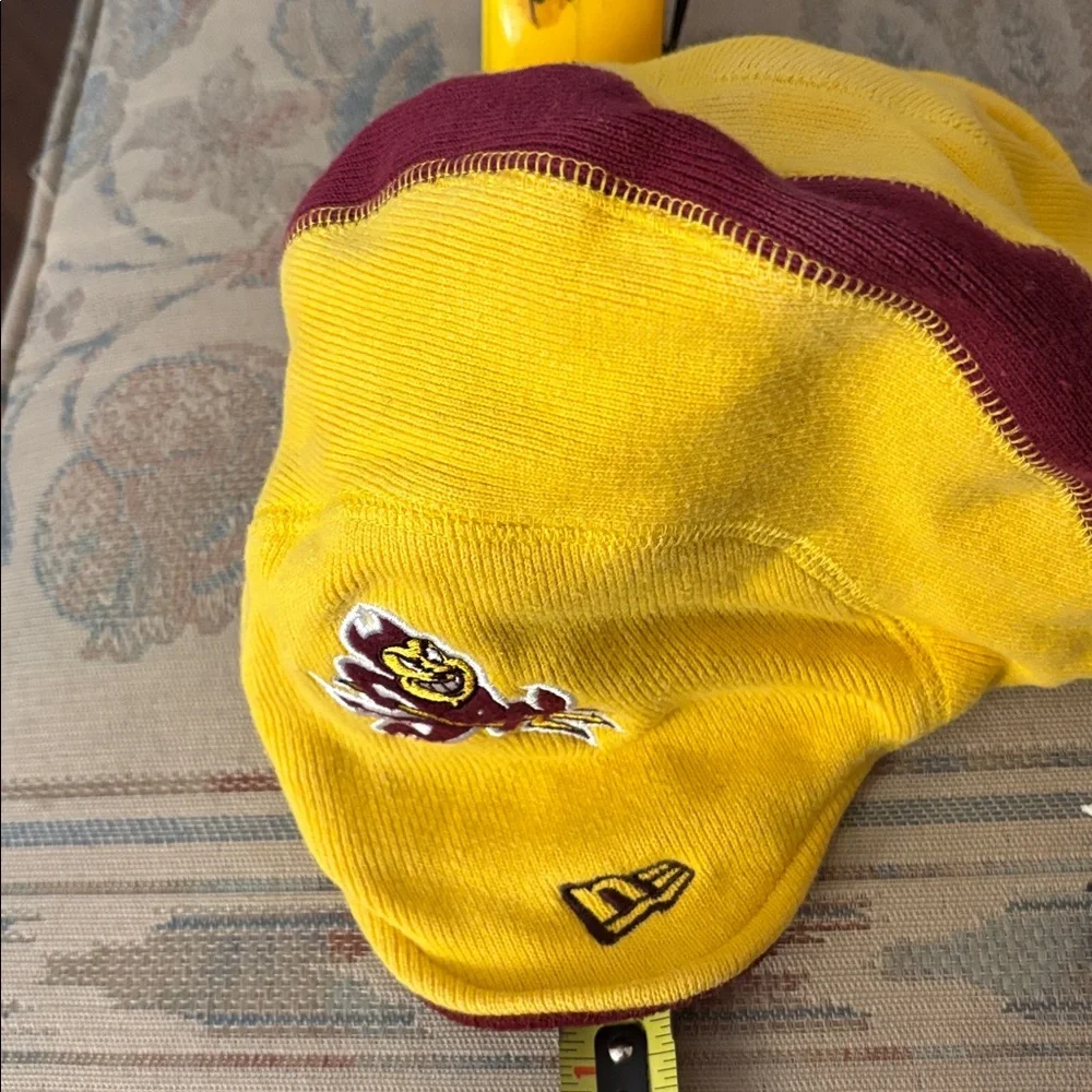 Yellow and Maroon Sun Devils hat
